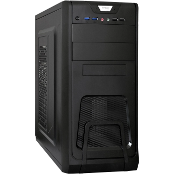 Корпус EXEGATE MIDITOWER CP-603-UNS400 (ATX, БП UNS400 с вент. 12см, 2*USB, аудио, черный) <EX299159RUS>