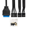 Корпус Minitower EXEGATE BAA-303MU-AAA400 EX299067RUS